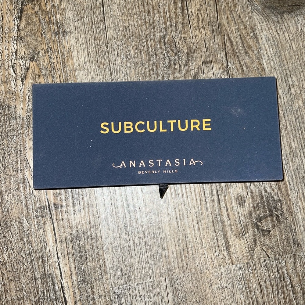 ANASTASIA BEVERLY HILLS SUBCULTURE PALETTE.